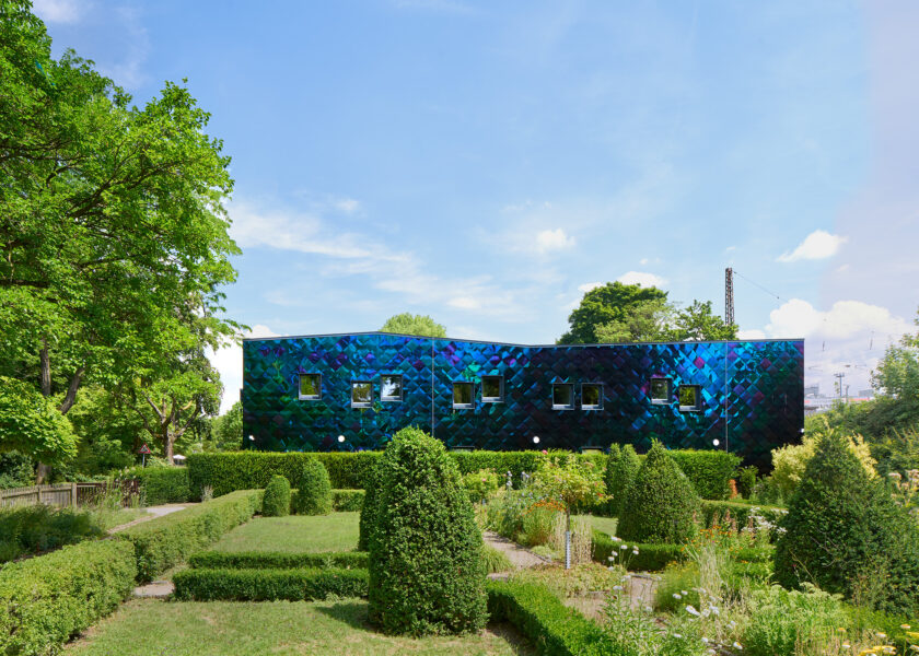 Übernachtungsstätte für Obdachlose im Ostpark, Frankfurt am Main // Konzept & Entwurf: Michel Müller / Studio MC, Darmstadt // Ausführung: hks architekten, Erfurt