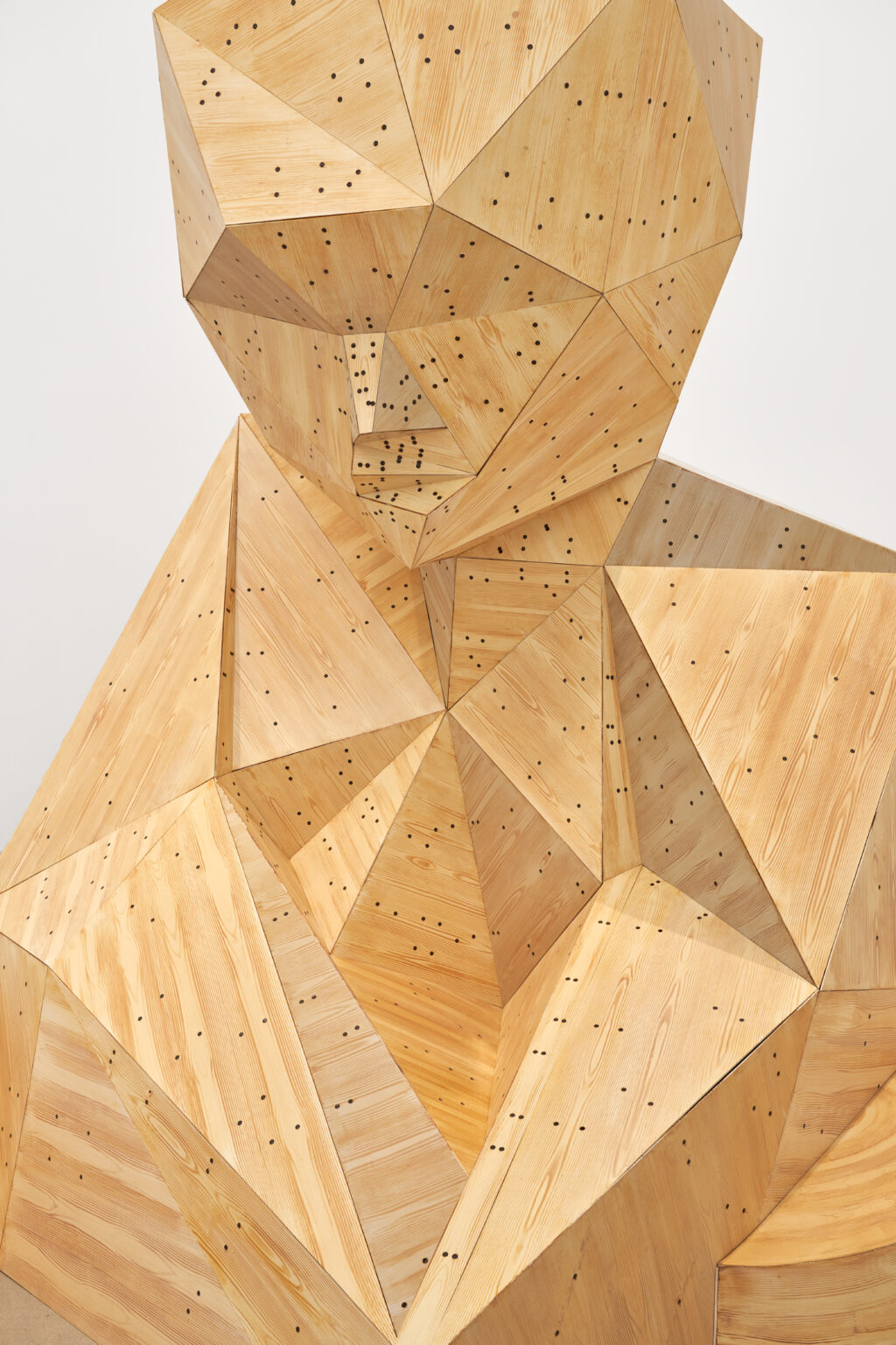 Installationsansicht der Ausstellung Baby von Niclas Riepshoff in der Kunsthalle Mannheim