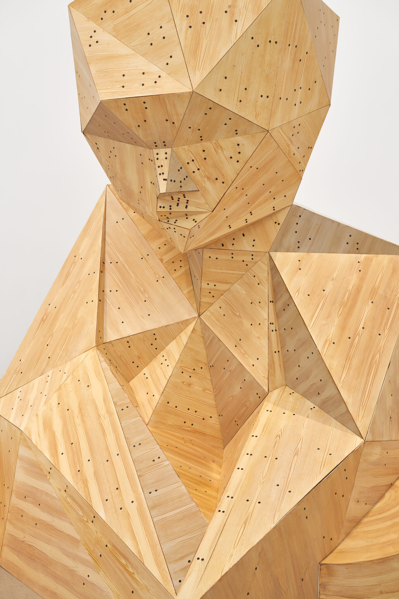 Installationsansicht der Ausstellung Baby von Niclas Riepshoff in der Kunsthalle Mannheim